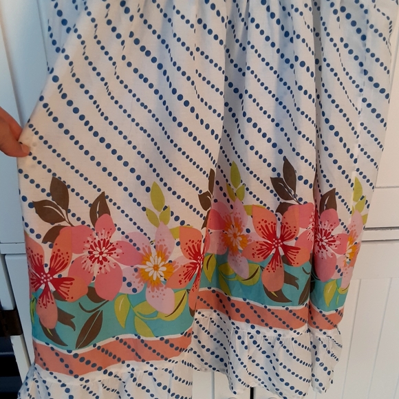 Singara BT Cotton Summer Tank Dress, Size L - Picture 7 of 9